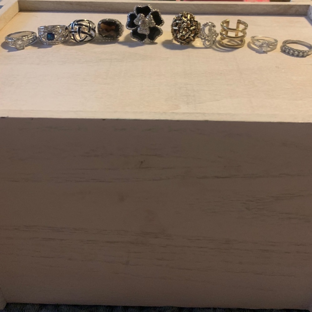 SOLD Stamped ring lot